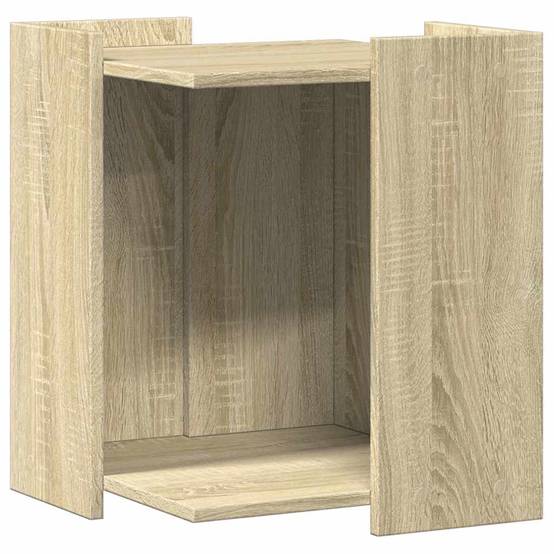 Chatiere bois marron 42 x 42 x 51 cm - Prolenta premium p324.1 - Image 1