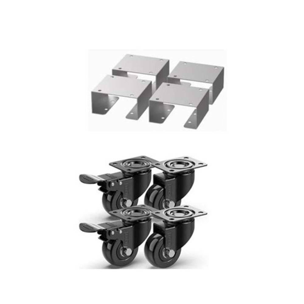 Le Marquier - Kit Roues Meubles De Cuisine - Imagen 2