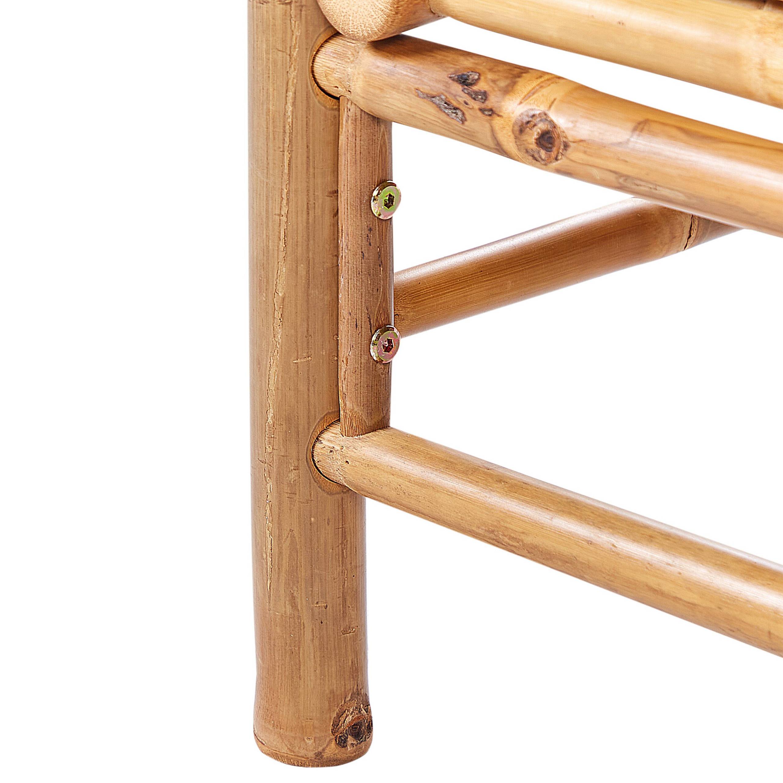 Beliani - Fauteuil Bambou Blanc cassé CERRETO - Beliani - Imagen 7