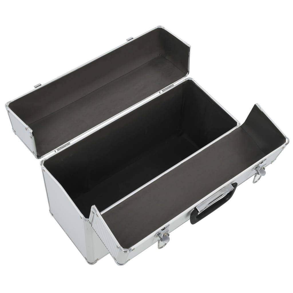 Helloshop26 - Boîte à outils 47 x 36 x 20 cm argenté aluminium - Imagen 3