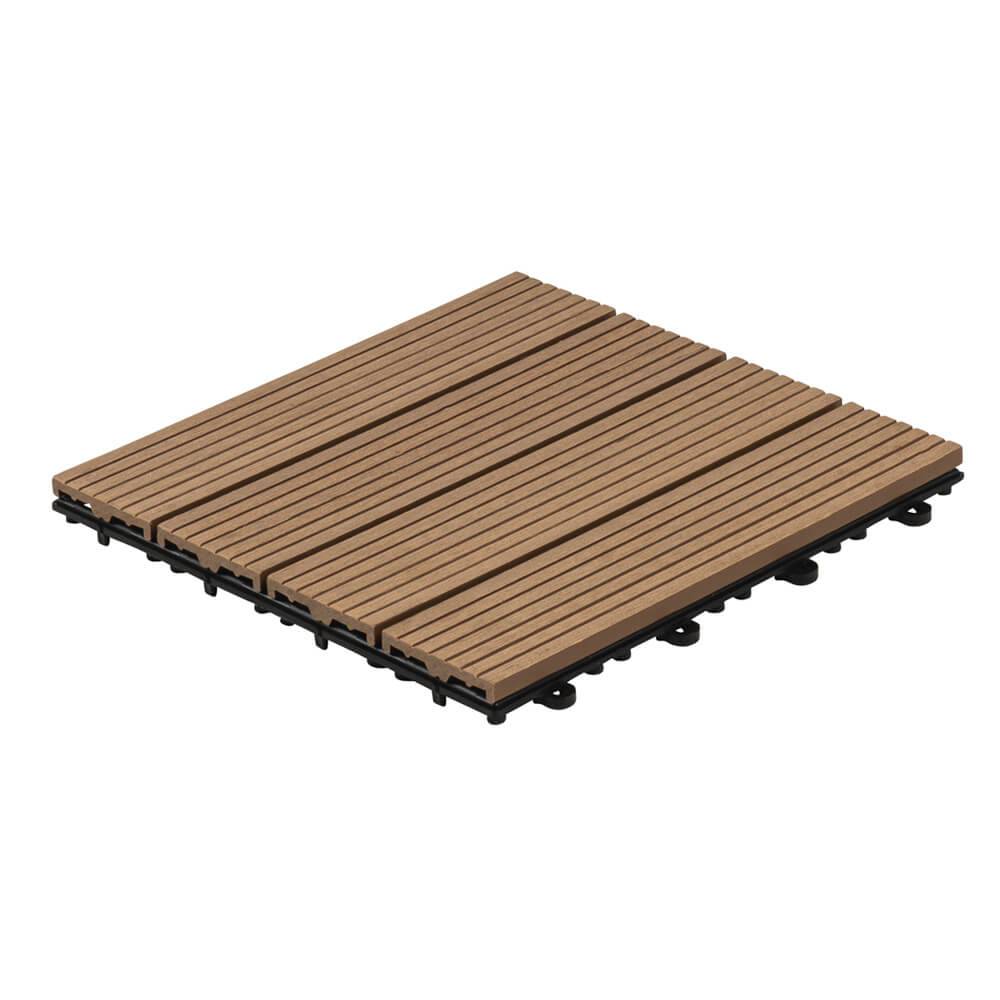 Carreaux clic WPC HOME DELUXE BAVARO - teck - Image 3