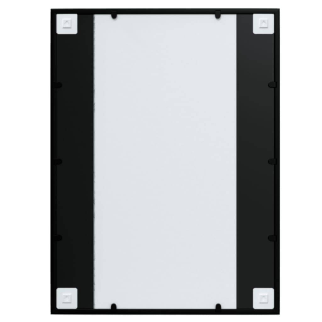 Maison Chic - 2pcs Miroirs muraux - Miroirs décoratifs noir 80x60 cm métal - Image 6
