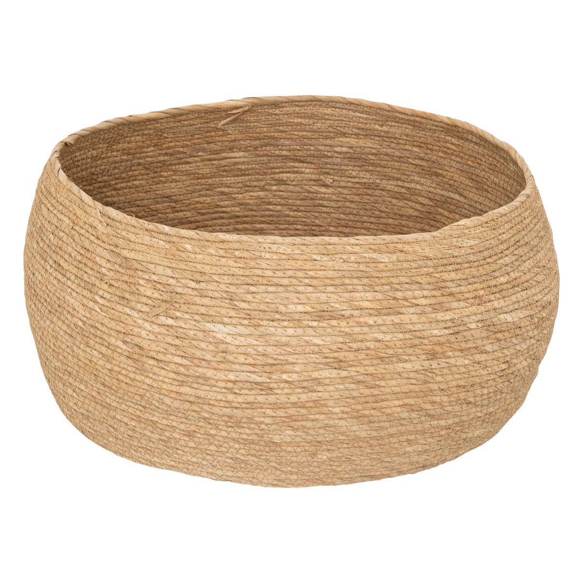 Atmosphera - Set de 4 paniers "Aliza" en jonc de mer D22/30/40/50cm - Atmosphera Créateur d'intérieur - Image 5