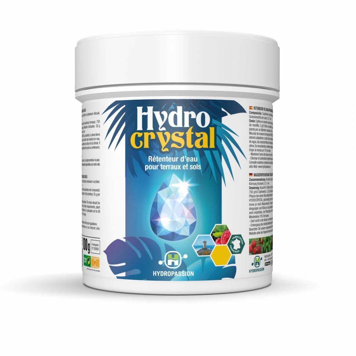 Rétenteur d'eau HYDROCRYSTAL 100gr - Hydropassion - Image 1