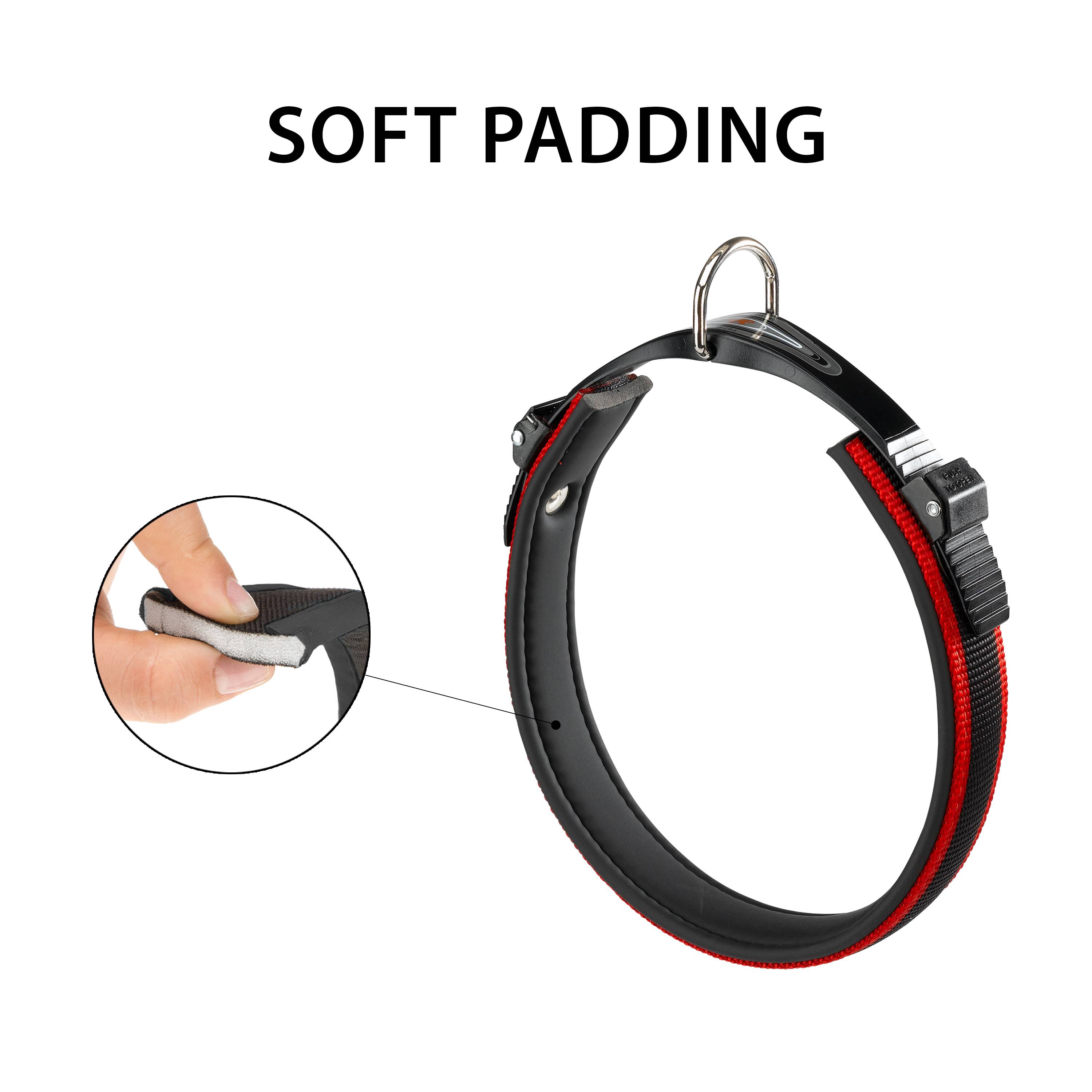 Ferplast - Ferplast Collier Chien ERGOCOMFORT C15/33, collier pour chiens de petite taille, fermeture avec micro-ajustement, rembourrage doux, dégagement rapide, - Imagen 7