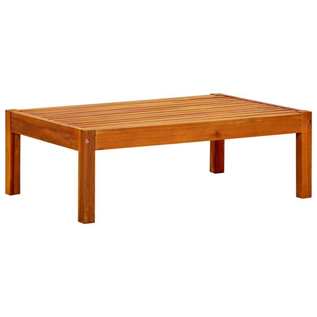Helloshop26 - Banc de jardin meuble de patio d'extérieur terrasse avec auvent et repose-pieds bois d'acacia solide - Imagen 9
