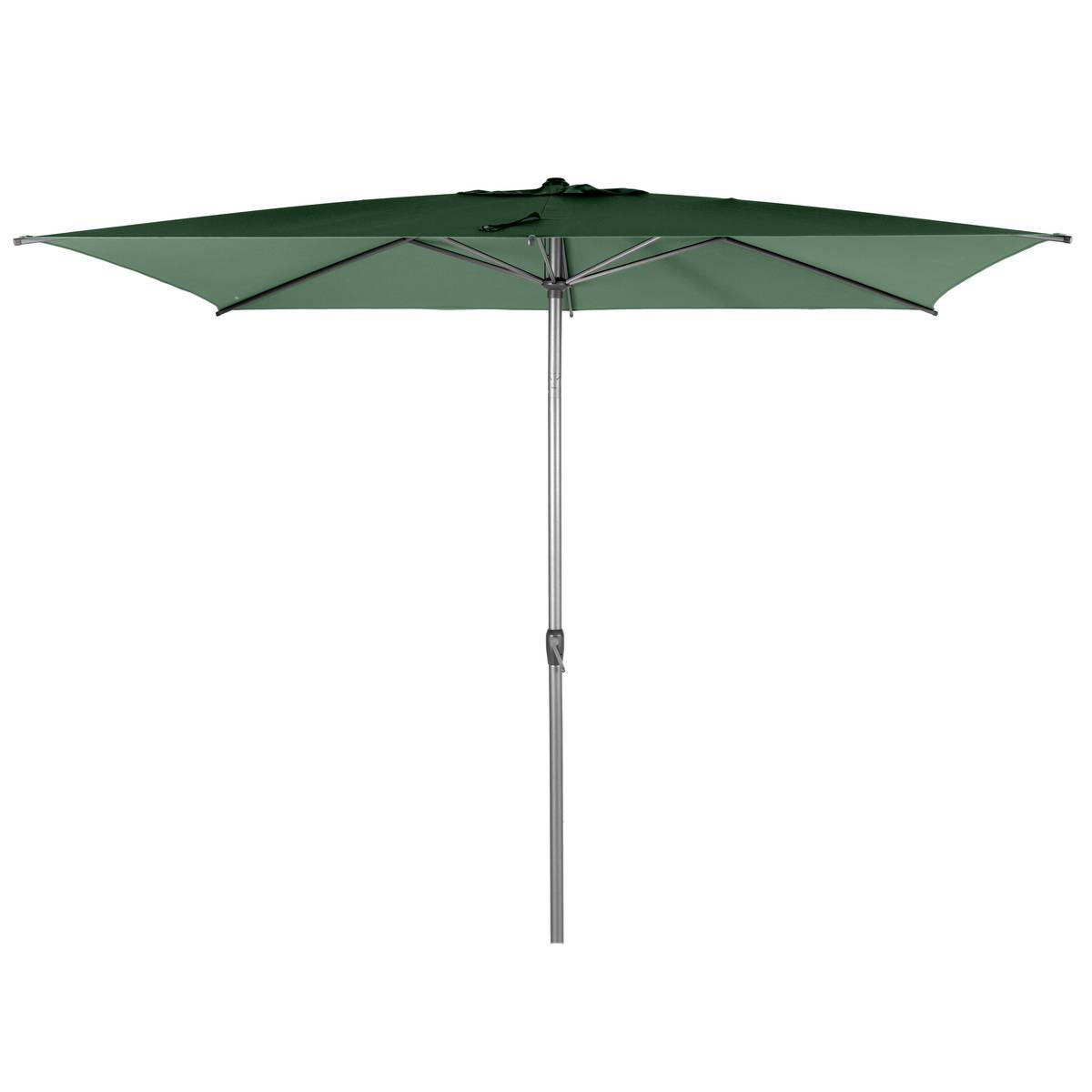 Hesperide - Parasol droit rectangulaire "Loompa" vert olive 3x2m en aluminium Hespéride - Imagen 2