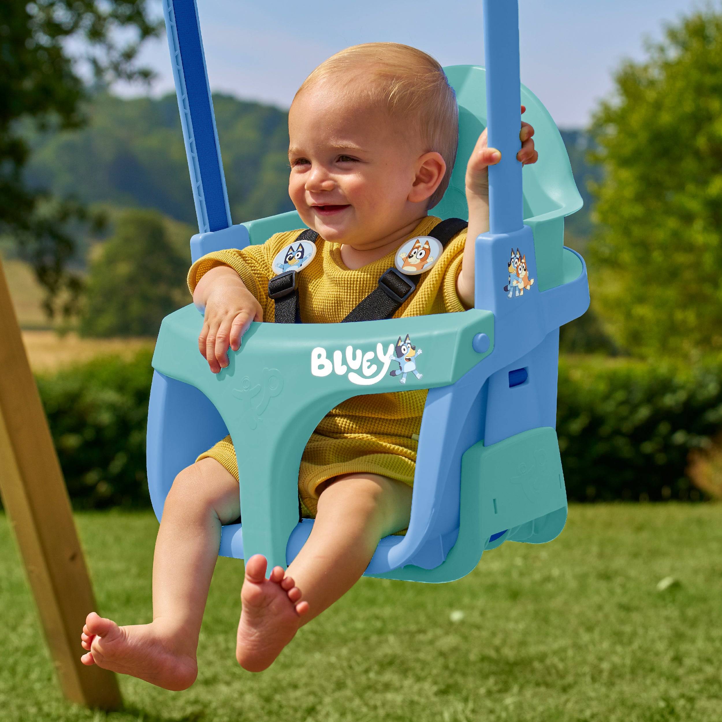 Fauteuil bébé évolutif Bluey QUADPOD 4 en 1 h190-250cm bleu - Image 1
