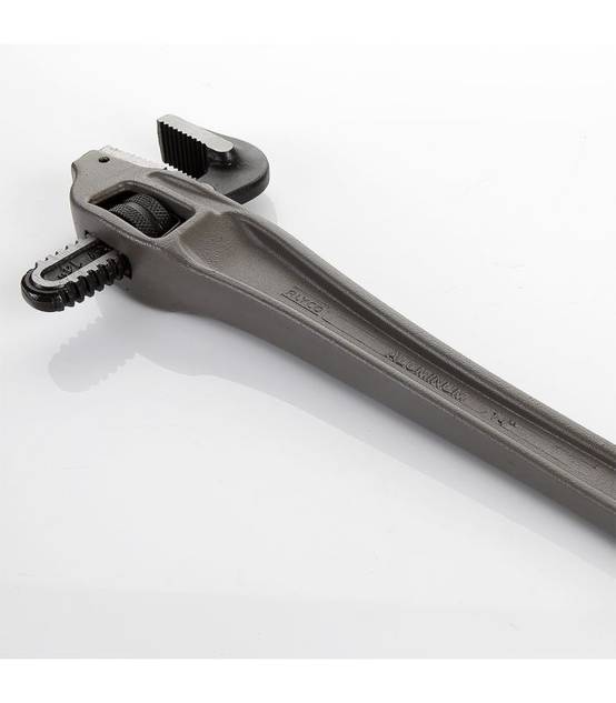 Clé stillson angulaire 90° en aluminium 450 mm alyco ALYCO 111419 - Image 3