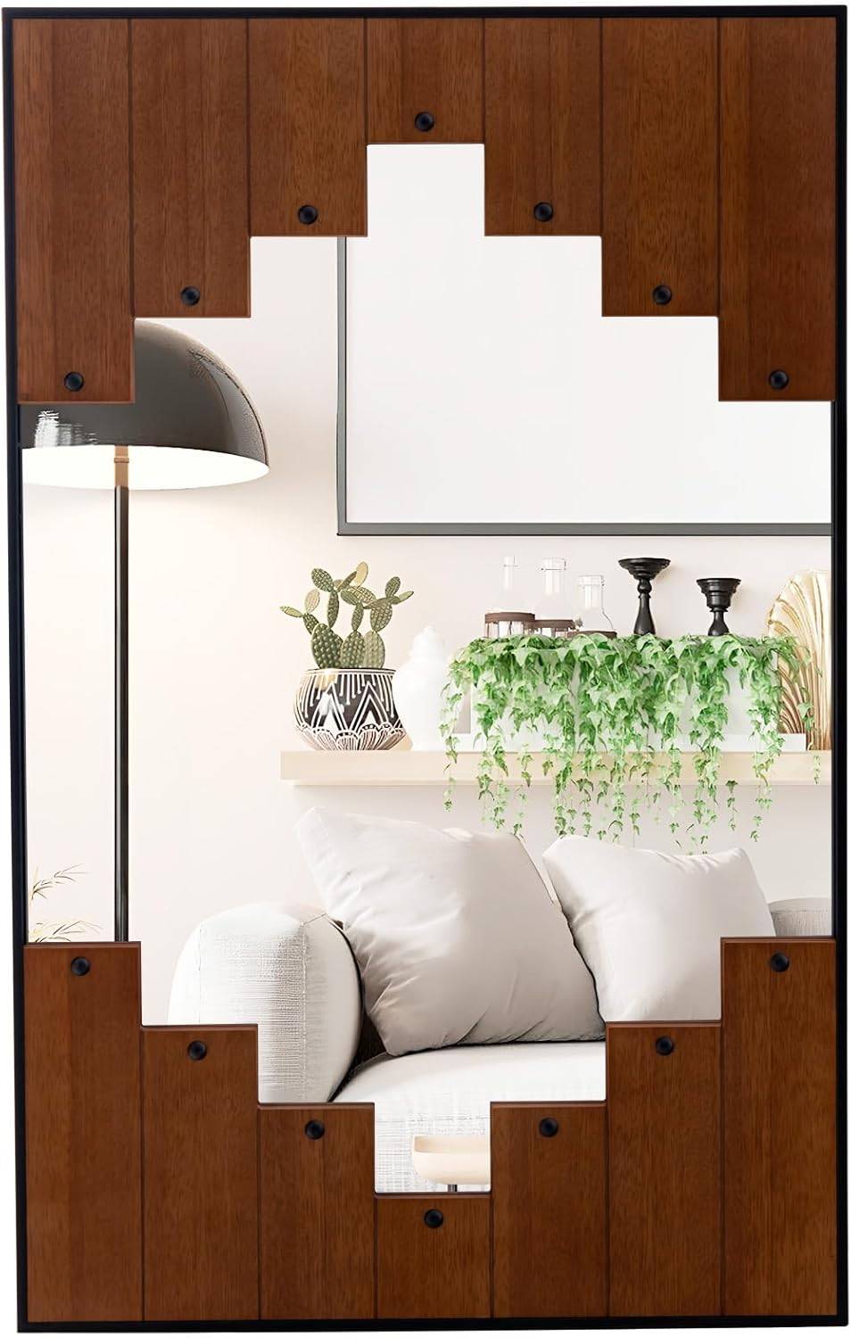 Miroir Sur Pied Rectangle Avec Cadre En Métal Miroir Sur Pied HD Grand Pour Salon Chambre Et Dressing Miroir Dore 180x80cm