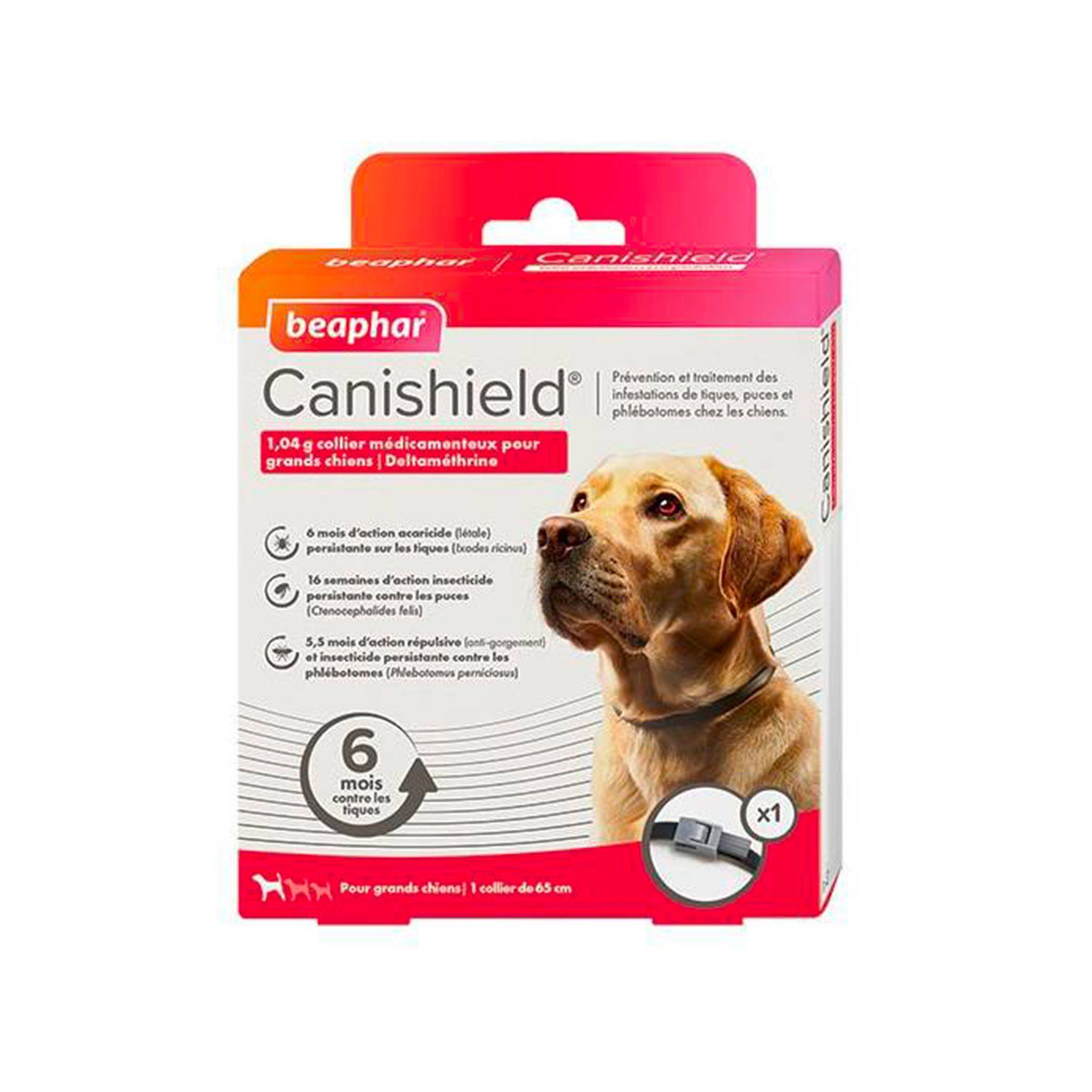 Collier canishield grands chiens BEAPHAR