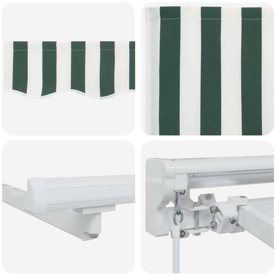 Store manuel avec LED Vert et blanc 2,5 x 2 m - PANGIVO - Image 7