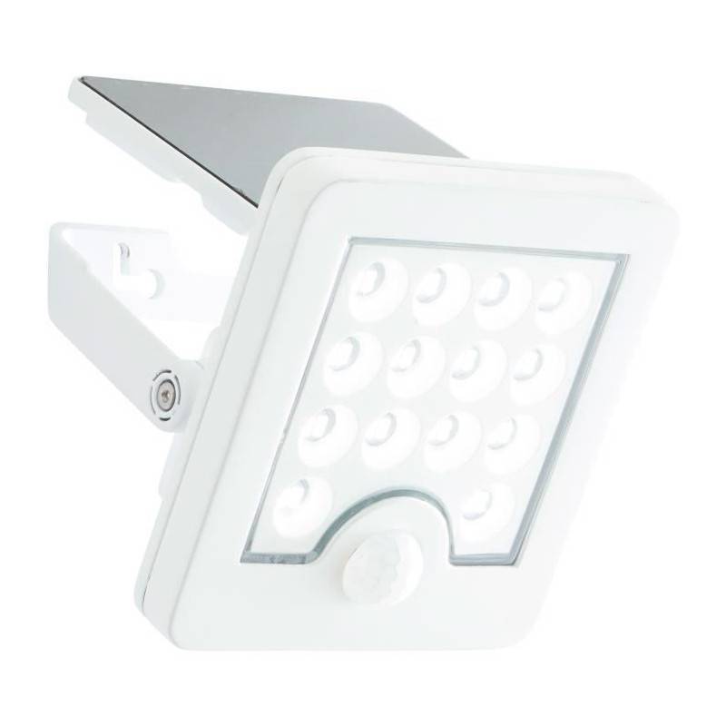 Brilliant - Applique Extérieure - Brilliant - Luton - Led Et Solaire - Détecteur De Mouvement - Plastique Et Métal - 4 W - Blanc - Imagen 1