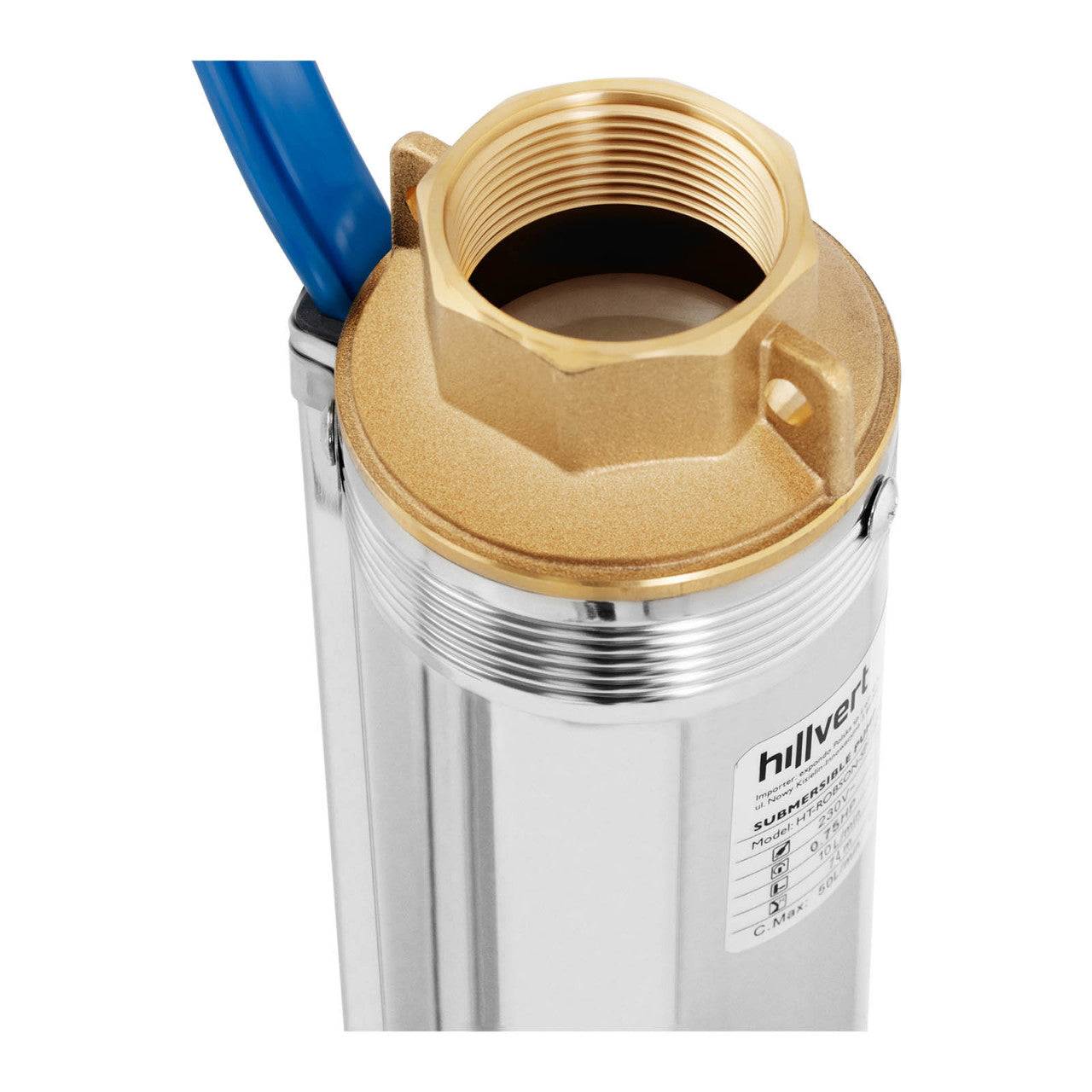 Helloshop26 - Pompe immergée pompe de puits submersible refoulement - 3 000 l/h - 550 Watts - Imagen 3