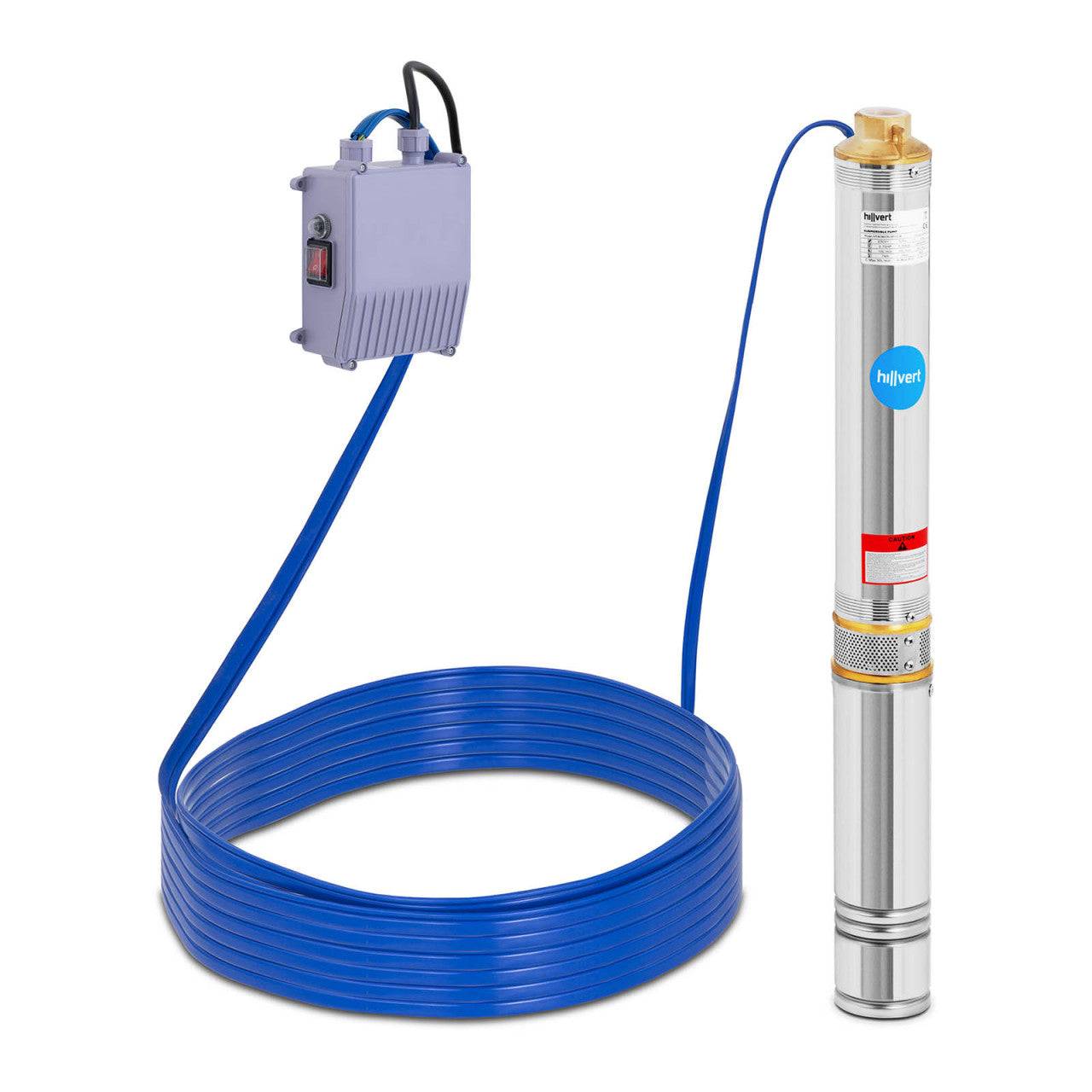 Helloshop26 - Pompe immergée pompe de puits submersible refoulement - 3 000 l/h - 550 Watts - Imagen 1