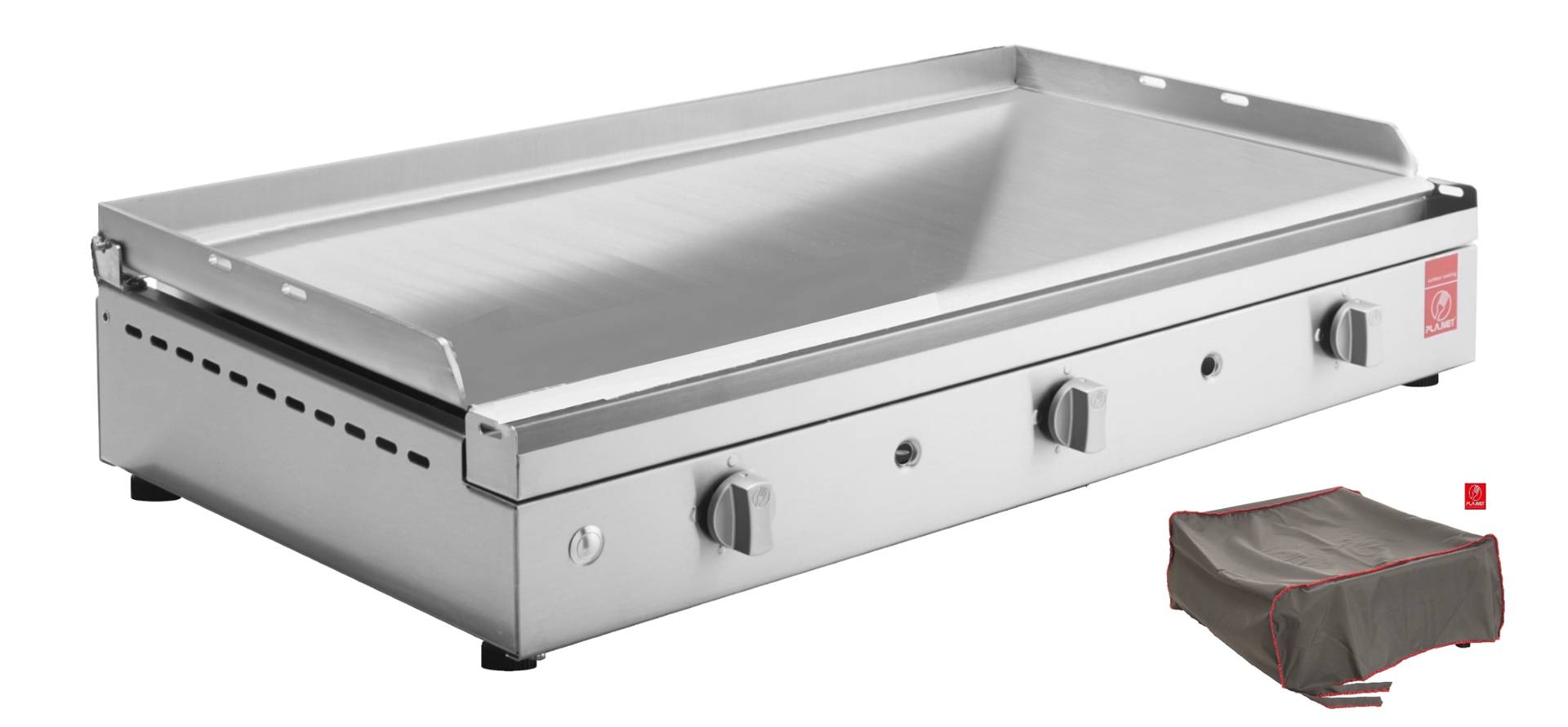 Plancha Planet - Plancha CHEF 80 Lisse + Housse PLANET - Image 1