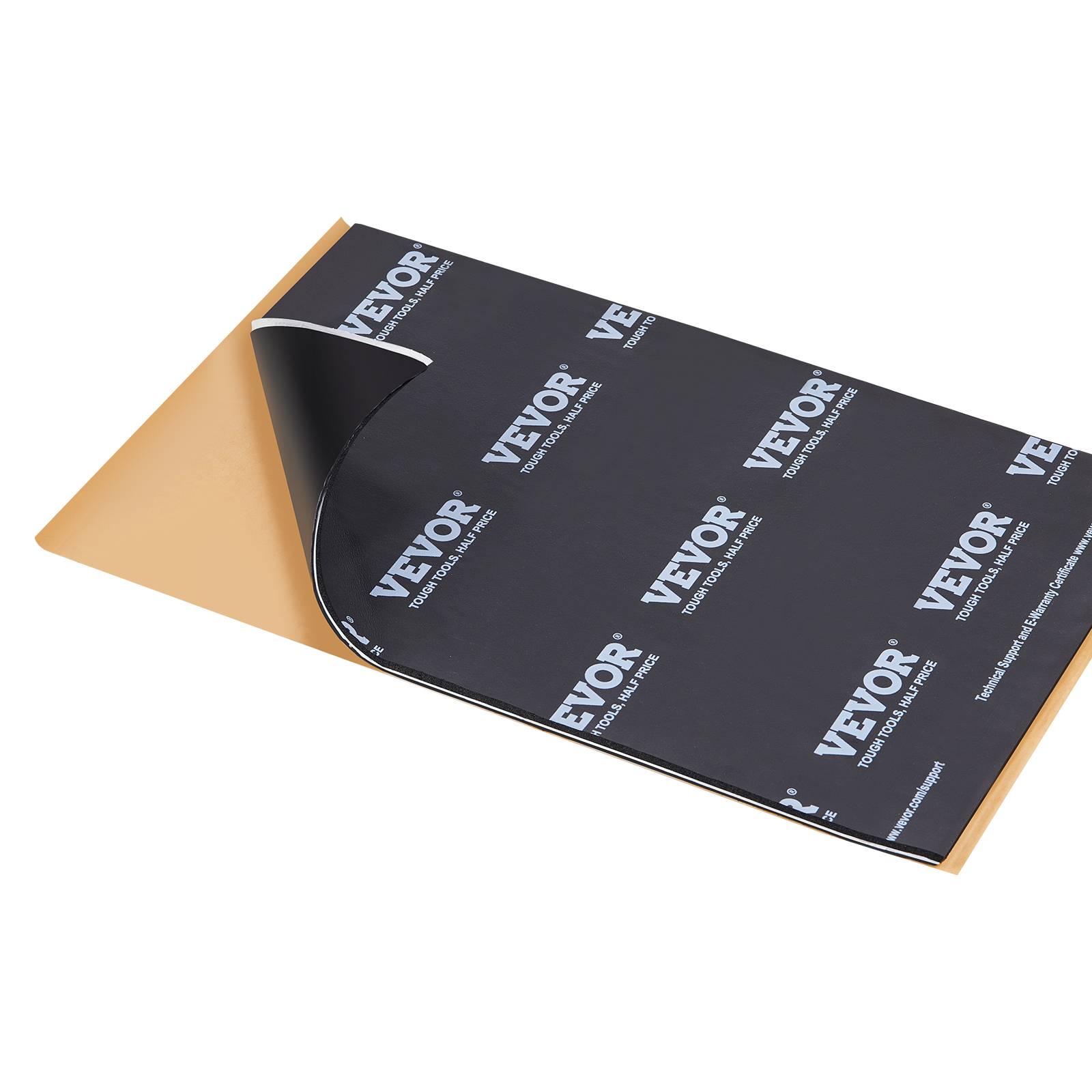 Vevor - VEVOR Tapis isolation phonique 5,1 mm, 2,3 m², caoutchouc butyle, voiture. - Image 1