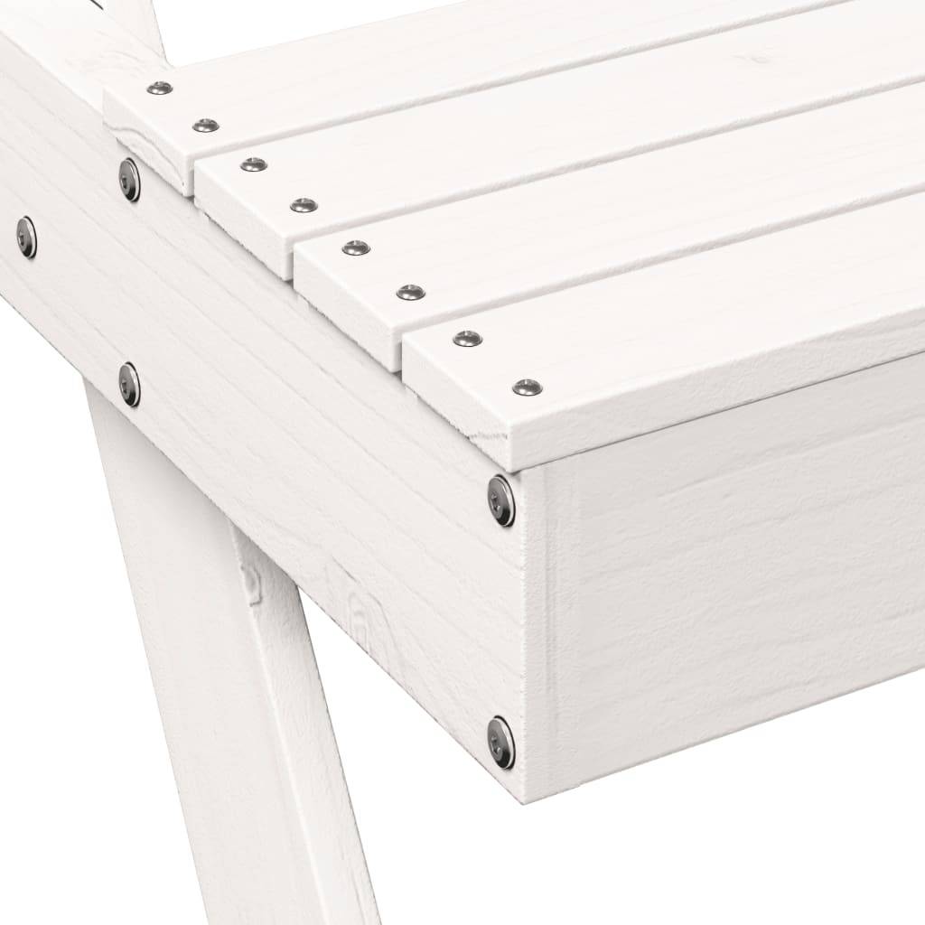 ComfortXL - Table de Pique-Nique Blanche en Bois de Pin 105cm avec Bancs pour 4 Personnes – ComfortXL Outdoor Living - Image 7