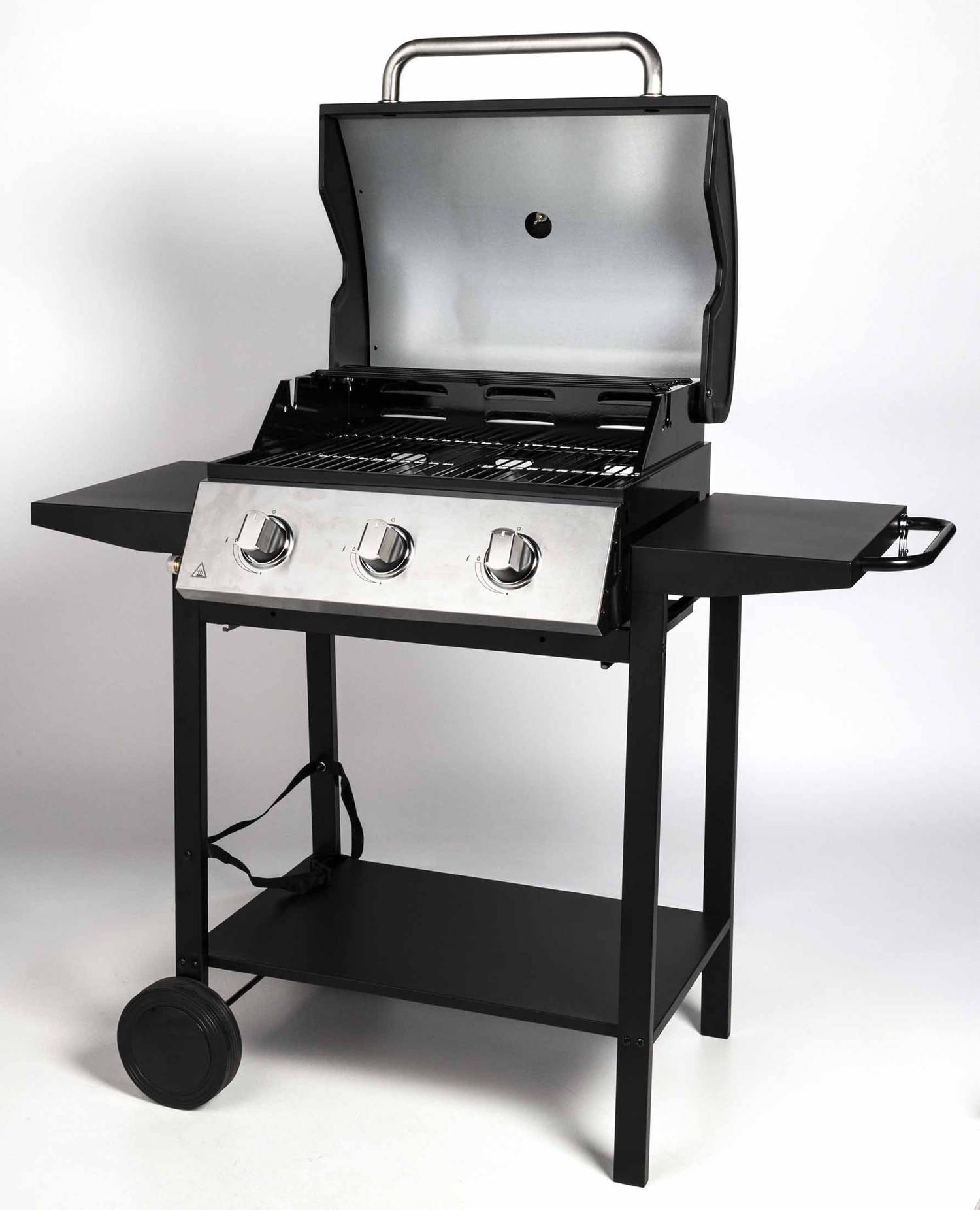 Somagic - Barbecue gaz 3 feux 10.5kw noir 335541 Somagic - Image 4