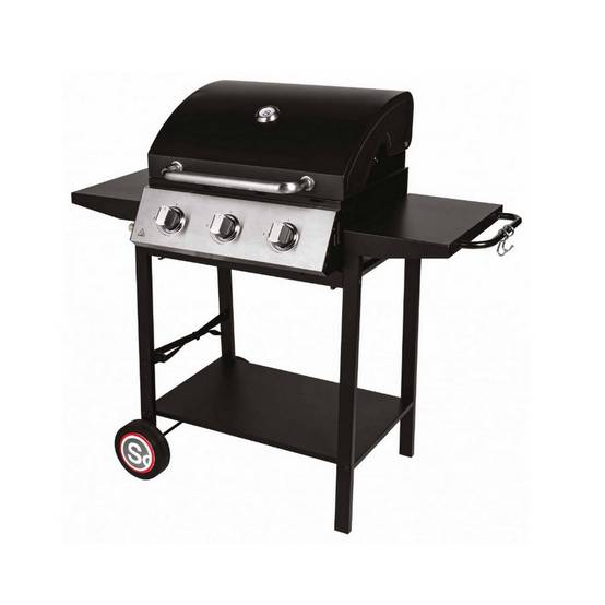 Somagic - Barbecue gaz 3 feux 10.5kw noir 335541 Somagic - Image 2