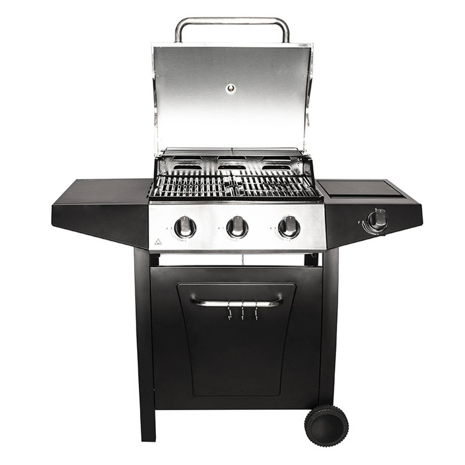Somagic - Barbecue gaz 3 feux 10.5kw noir 335541 Somagic - Image 6