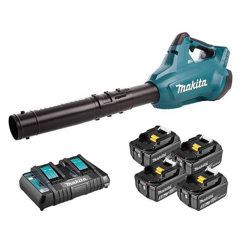 Makita - Souffleur à Batterie MAKITA DUB362PT4 LXT 36V (2x18V) (4x5Ah) + Chargeur double DC18RD Makita - Imagen 1