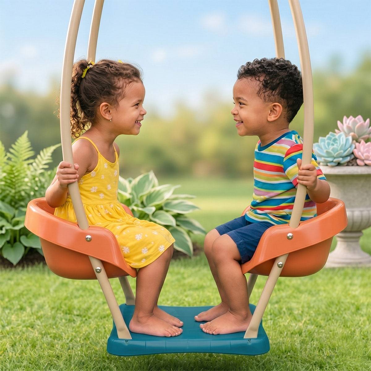 Trigano Jardin - Station de jeux bois 2,30 m Topwood TALVI 2 - 8 enfants - Image 3