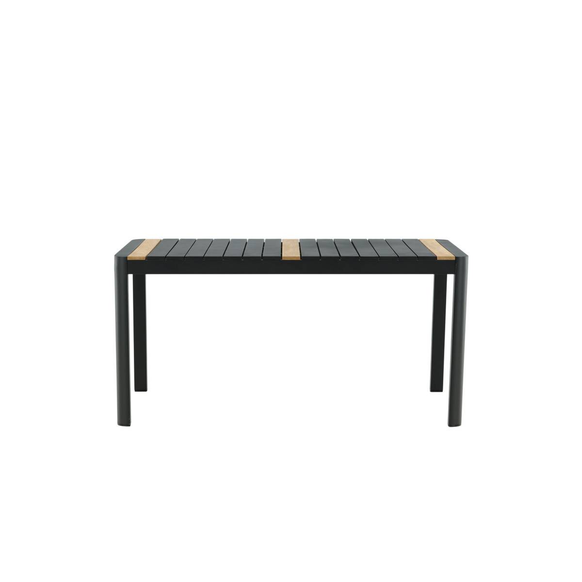 Table de Jardin en Teck "Togo" 150cm Noir - Image 4