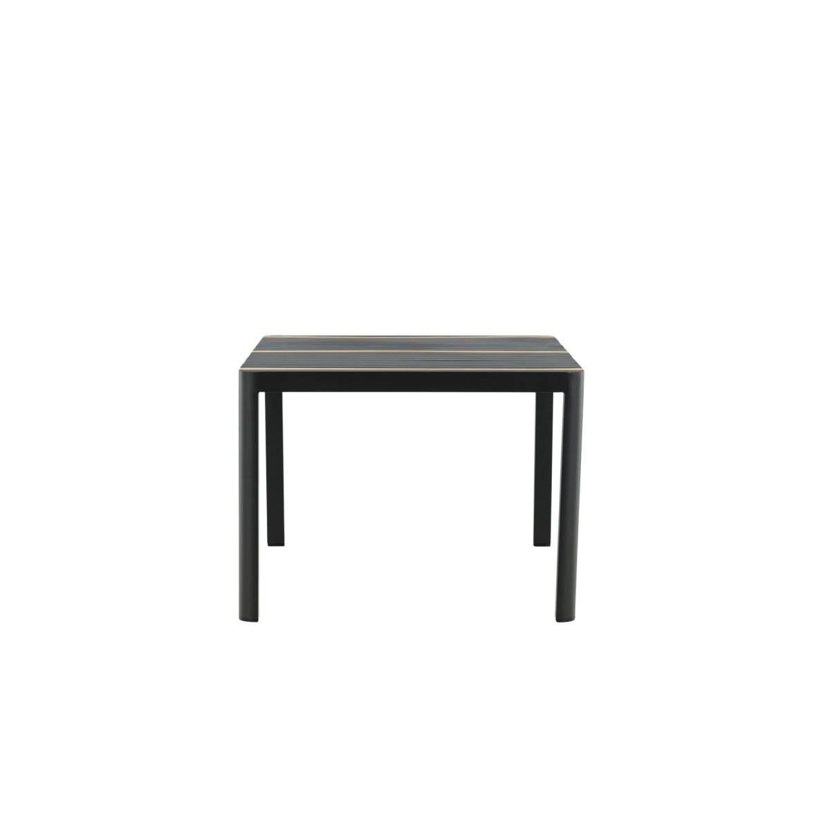 Table de Jardin en Teck "Togo" 150cm Noir - Image 2