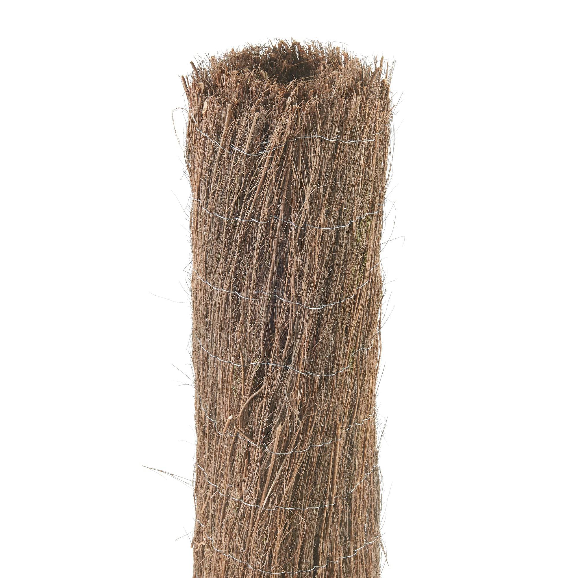 Helloshop26 - Brise-vue en brande de bruyère 0,9 kg / m² 500 x 100 cm naturel - Image 4
