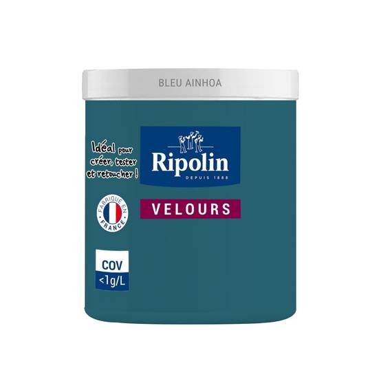 Ripolin - Testeur peinture bleu ainhoa velours Interieur RIPOLIN 75 ml - Image 2
