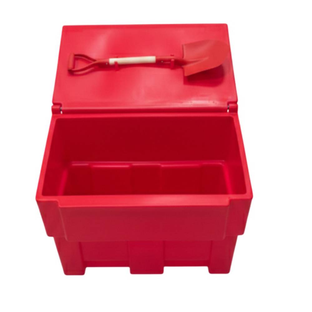 Bac à sable incendie/ à sel de déneigement 300l+pelle-plast'up rotomoulage - Imagen 4