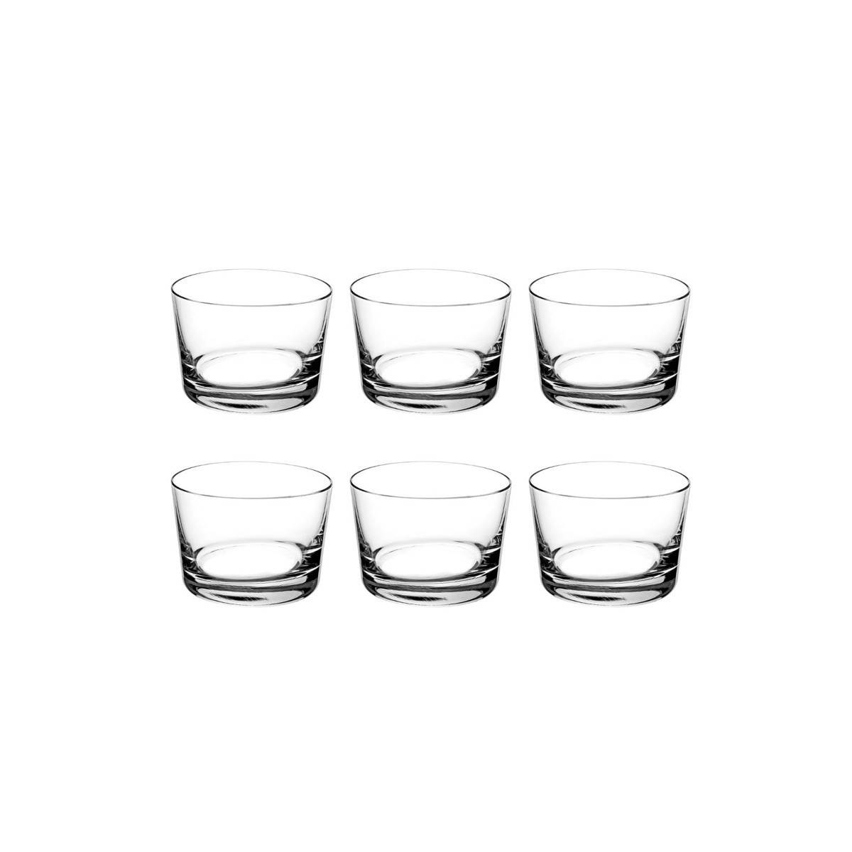 Lot de 6 Verrines en Verre "Bodega" 6cm Transparent - Image 1