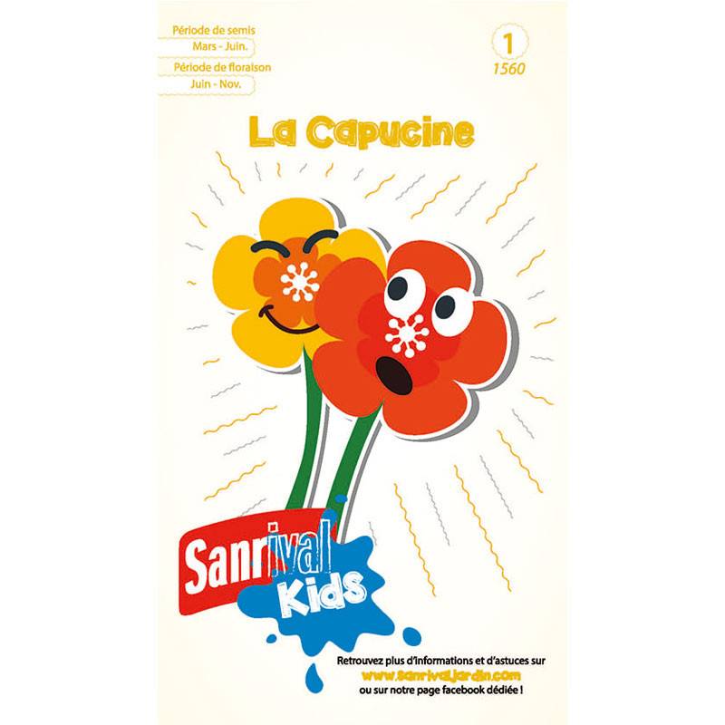 Sanrival - Graines La Capucine pour Enfants - Sanrival
