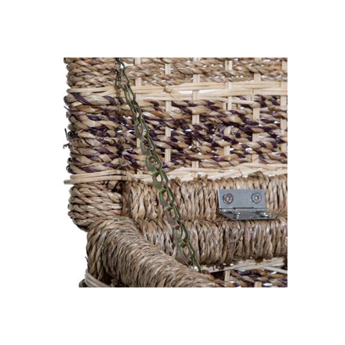 Set de 5 Paniers de rangement en Seagrass Beige et Marron - Imagen 10