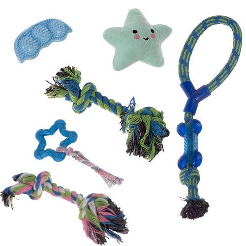 ensemble objet à mâcher pour chien, remorqueur - 25384 - Image 3