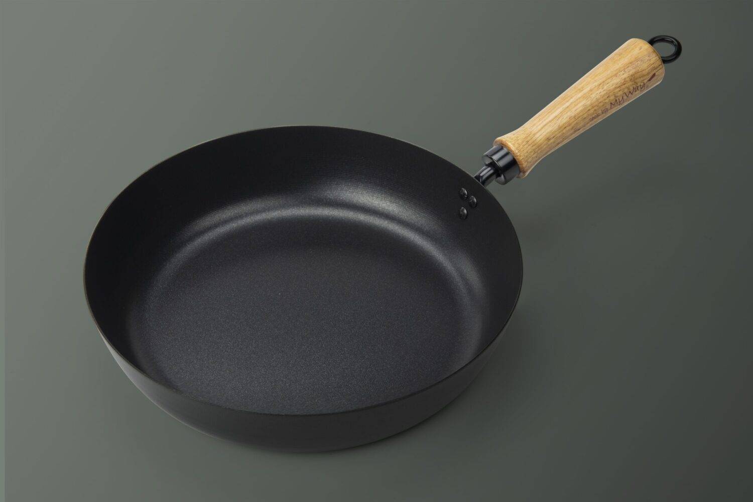 Poêle avec revêtement antiadhésif - 26 cm - En acier carbone - Compatible toutes plaques de cuisson - Myway - Imagen 6