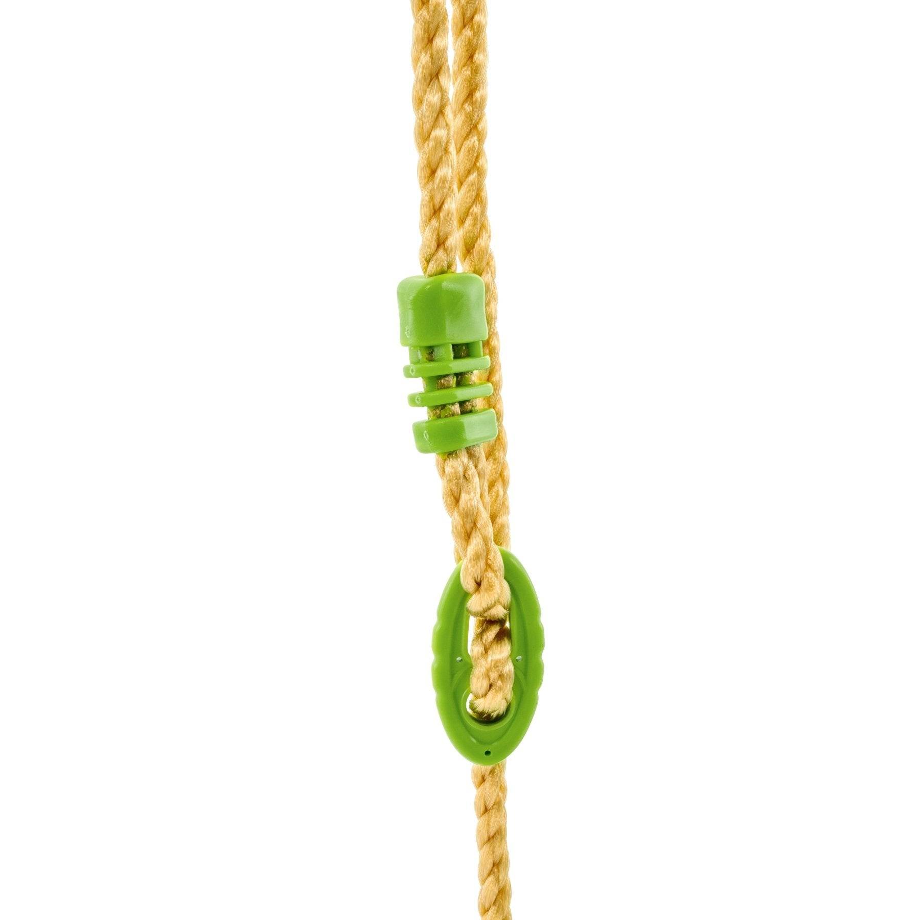 Portique BALANDIER 2 balançoires - échelle corde - kit d'ancrage - bois FSC® h224 cm - Image 7