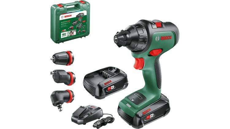 Bosch - Perceuse-visseuse BOSCH Advanced Impact 18 + 3 mandrins + 2 batterie 2,5 Ah + chargeur - 06039B510B - Imagen 1