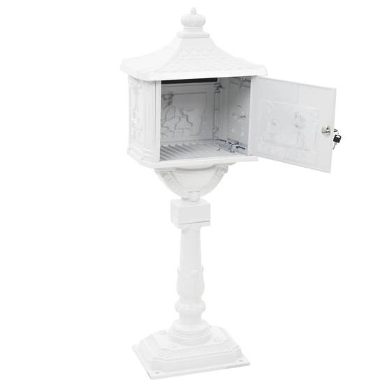 Boîte aux lettres Blanc 43 X 30 cm - Prolenta Premium - Image 8