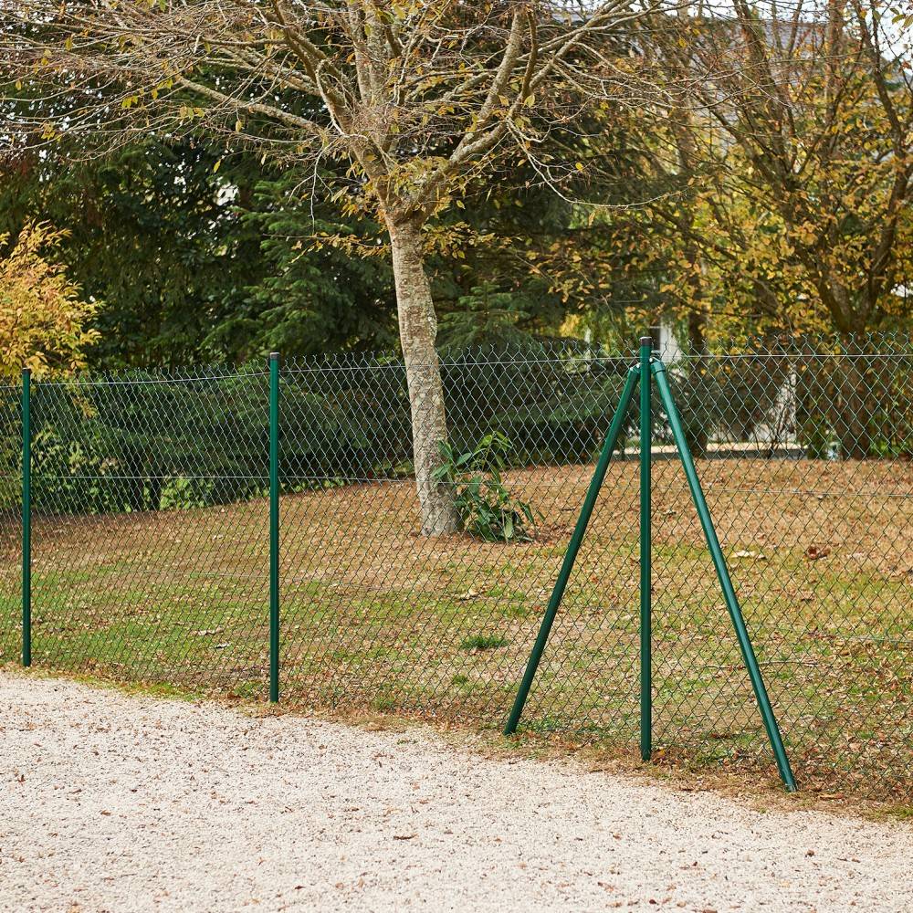 Centrale Brico - Grillage rouleau simple torsion vert, Rouleau 20m, Hauteur 1m50, Maille 50x50mm Centrale Brico - Image 2