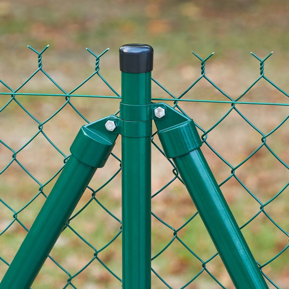 Centrale Brico - Grillage rouleau simple torsion vert, Rouleau 20m, Hauteur 1m50, Maille 50x50mm Centrale Brico - Image 4