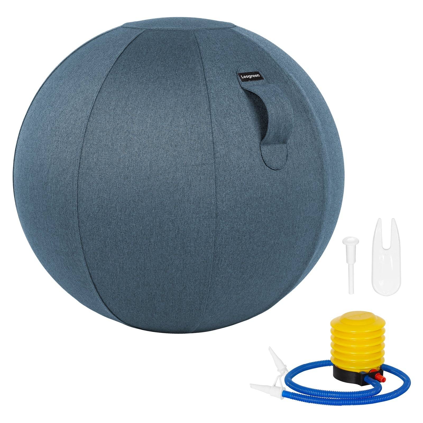 Ballon De Yoga Leogreen 65 Cm – La Chaise Active Pour Ton Bureau Ou Ta Salle !