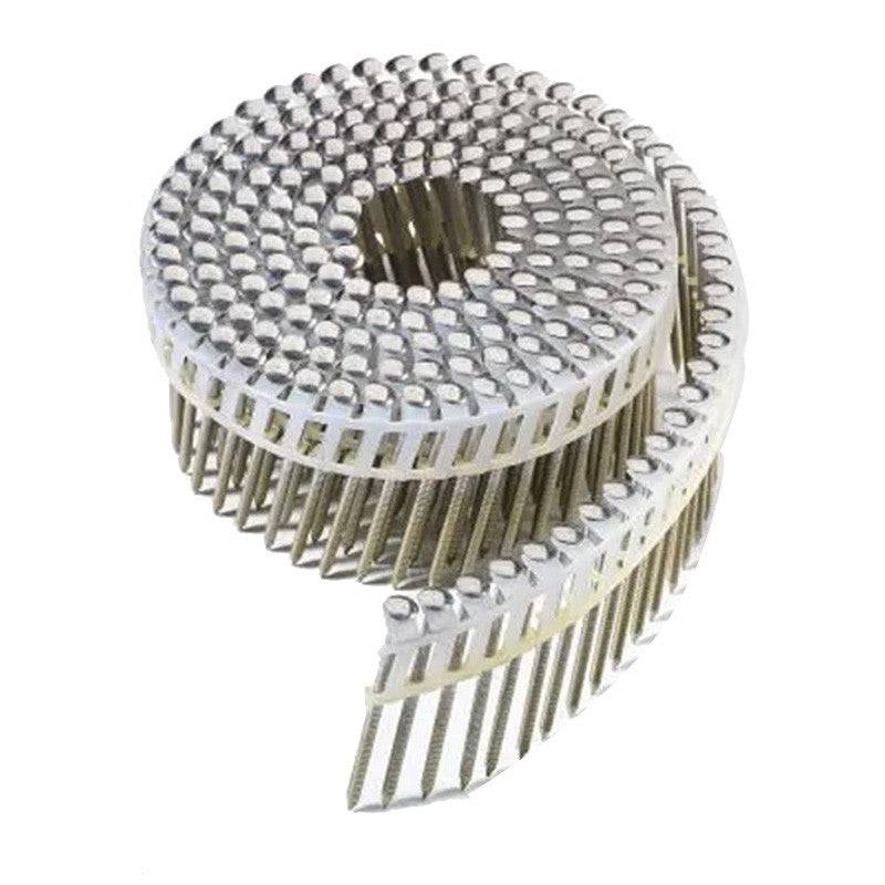 Norfix - Pointes en Rouleau 16° Tête Bombée Inox A2 Annelée Liaison Plastique NORFIX - taille 55 mm x 2.3 (5250 pcs) - NORFIX - Imagen 1