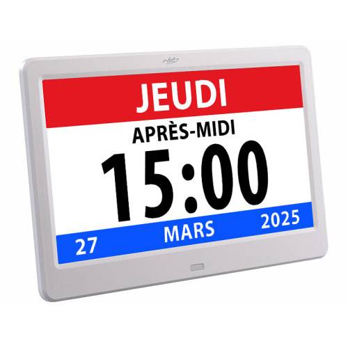 Horloge numérique avec fonction cadre photo et rappel MAGNETICLAND
