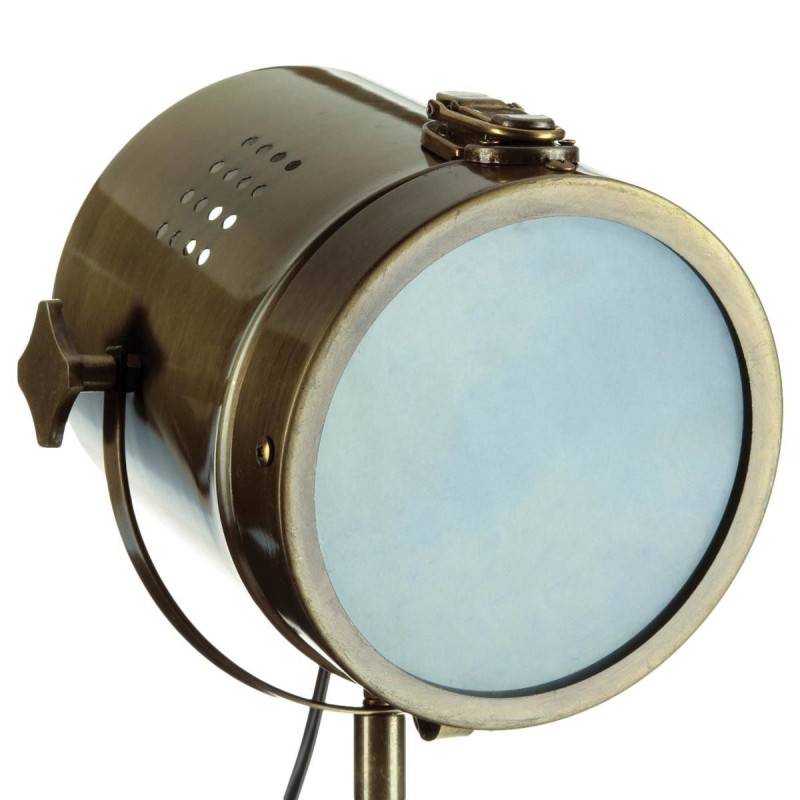 Lampe projecteur métal/bois Ebor Atmosphera - Image 4