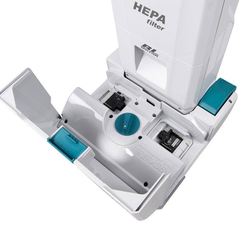 Aspiro-brosseur 36V (2x18V) LXT 110 mbar - MAKITA - sans batterie, ni chargeur - DVC560Z - Image 4