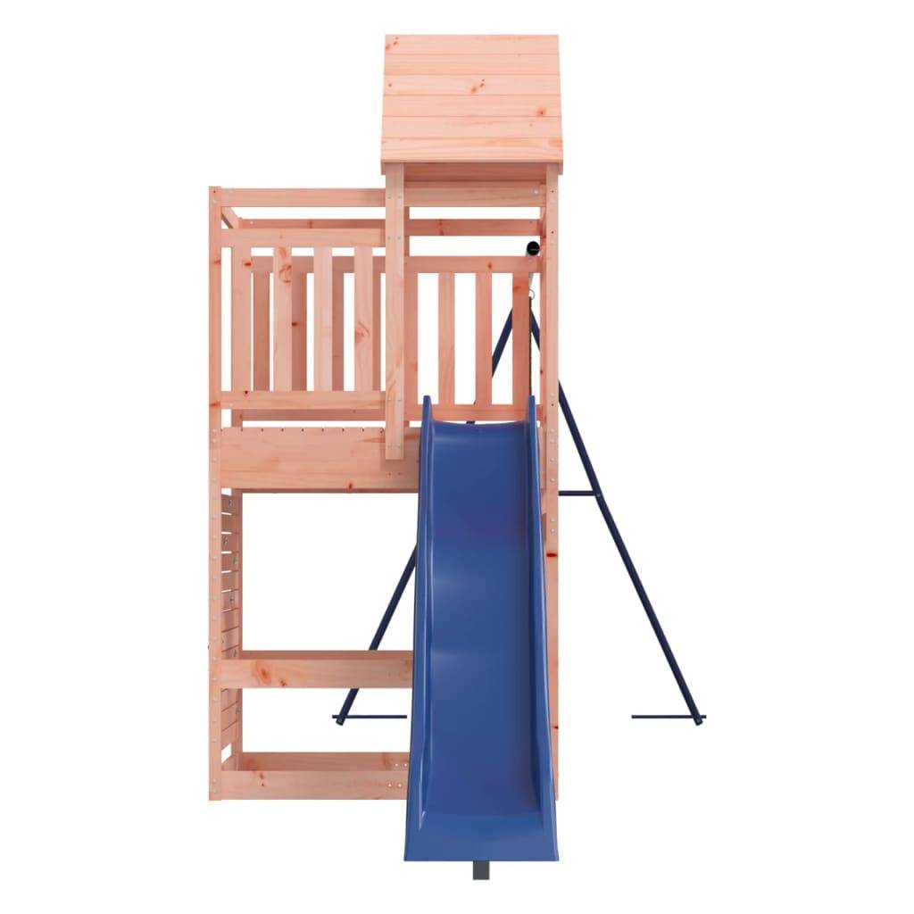 Helloshop26 - Aire de jeux d'extérieur balançoires toboggan portiques robuste jeux jardin 525 x 199 x 249 cm bois massif de douglas - Imagen 5