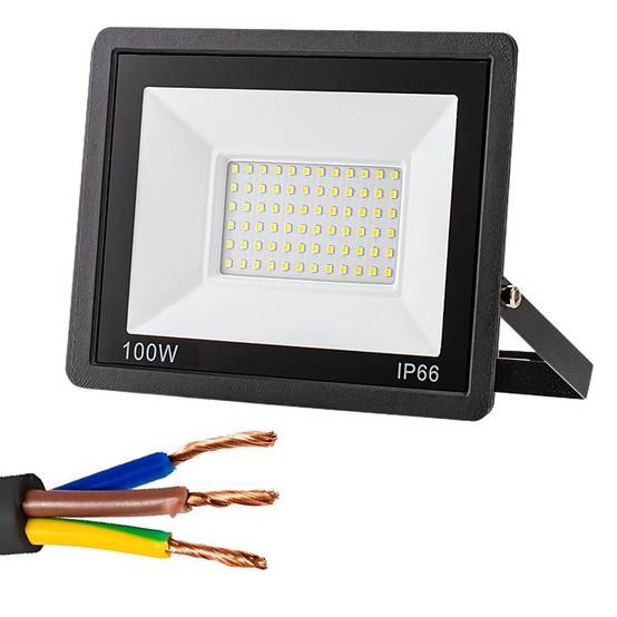 Projecteur LED Napoli Plus 100W 4000K - Ledme - LM6811 Projecteur LED Napoli Plus 100W 4000K - Ledme - LM6811