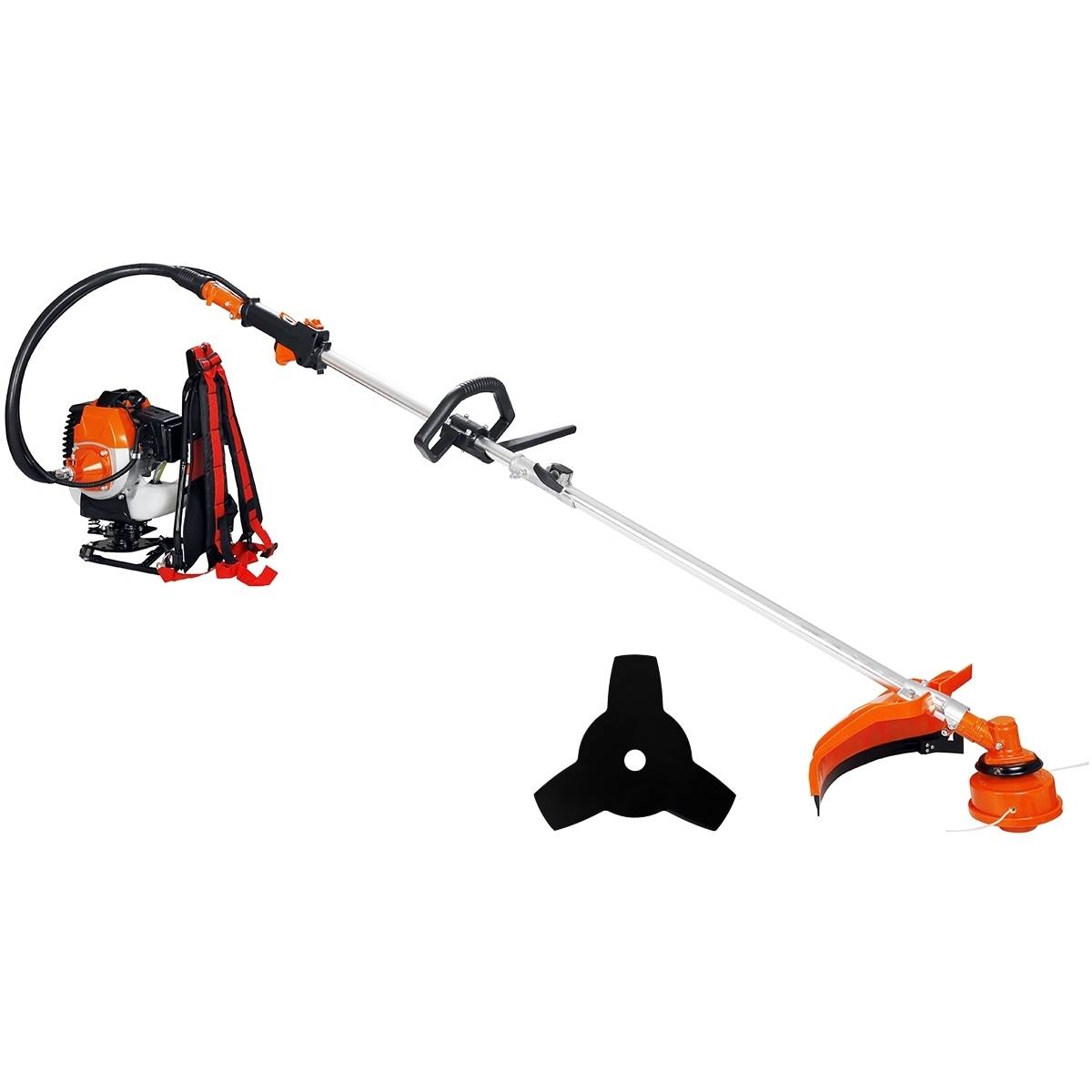 Gt Garden - Débroussailleuse à dos thermique, 52 cm3, 3 CV - GT GARDEN - Image 1